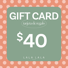 Load image into Gallery viewer, Gift Cards $20 - $25 - $40