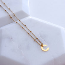 Load image into Gallery viewer, INITIAL PENDANT NECKLACE