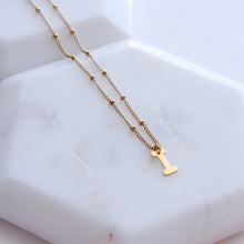 Load image into Gallery viewer, INITIAL PENDANT NECKLACE