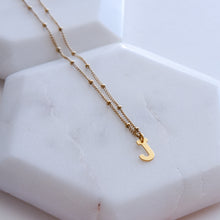 Load image into Gallery viewer, INITIAL PENDANT NECKLACE