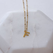 Load image into Gallery viewer, INITIAL PENDANT NECKLACE