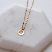 Load image into Gallery viewer, INITIAL PENDANT NECKLACE