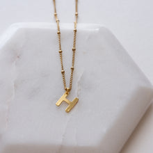 Load image into Gallery viewer, INITIAL PENDANT NECKLACE