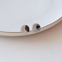 Load image into Gallery viewer, KATYA SILVER STUD EARRINGS