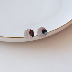 KATYA SILVER STUD EARRINGS
