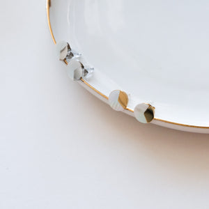 KATYA SILVER STUD EARRINGS