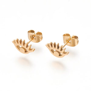EYE STUD EARRINGS